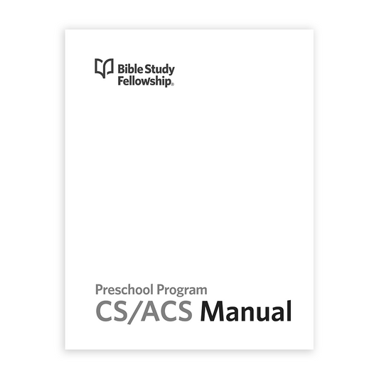 BSF: Exile and Return: Preschool CS ACS Manual