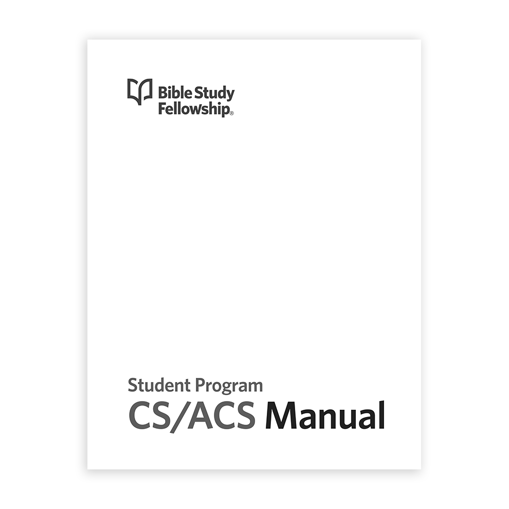 BSF: Exile and Return: Student Program CS ACS Manual