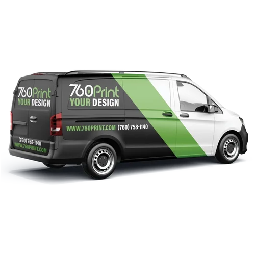 3/4 Wrap Vehicle Graphics