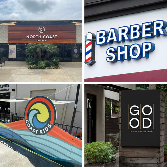 Outdoor/Exterior Sign Making Services