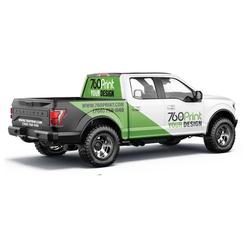 3/4 Wrap Vehicle Graphics