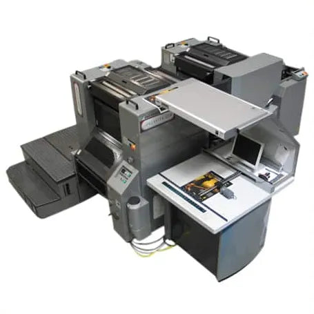 Presstek 52 DI digital offset printing press for commercial printing.