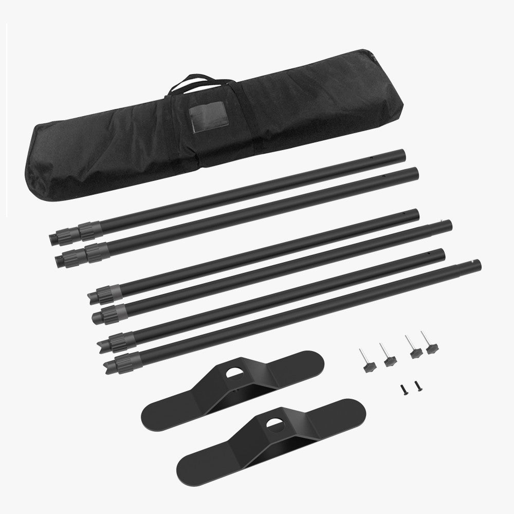 Carrying case for the disassembled backdrop frame manufactured by 760 Print in Vista.