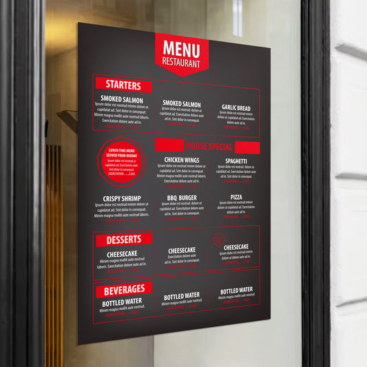 Premium Window Cling product image 1
